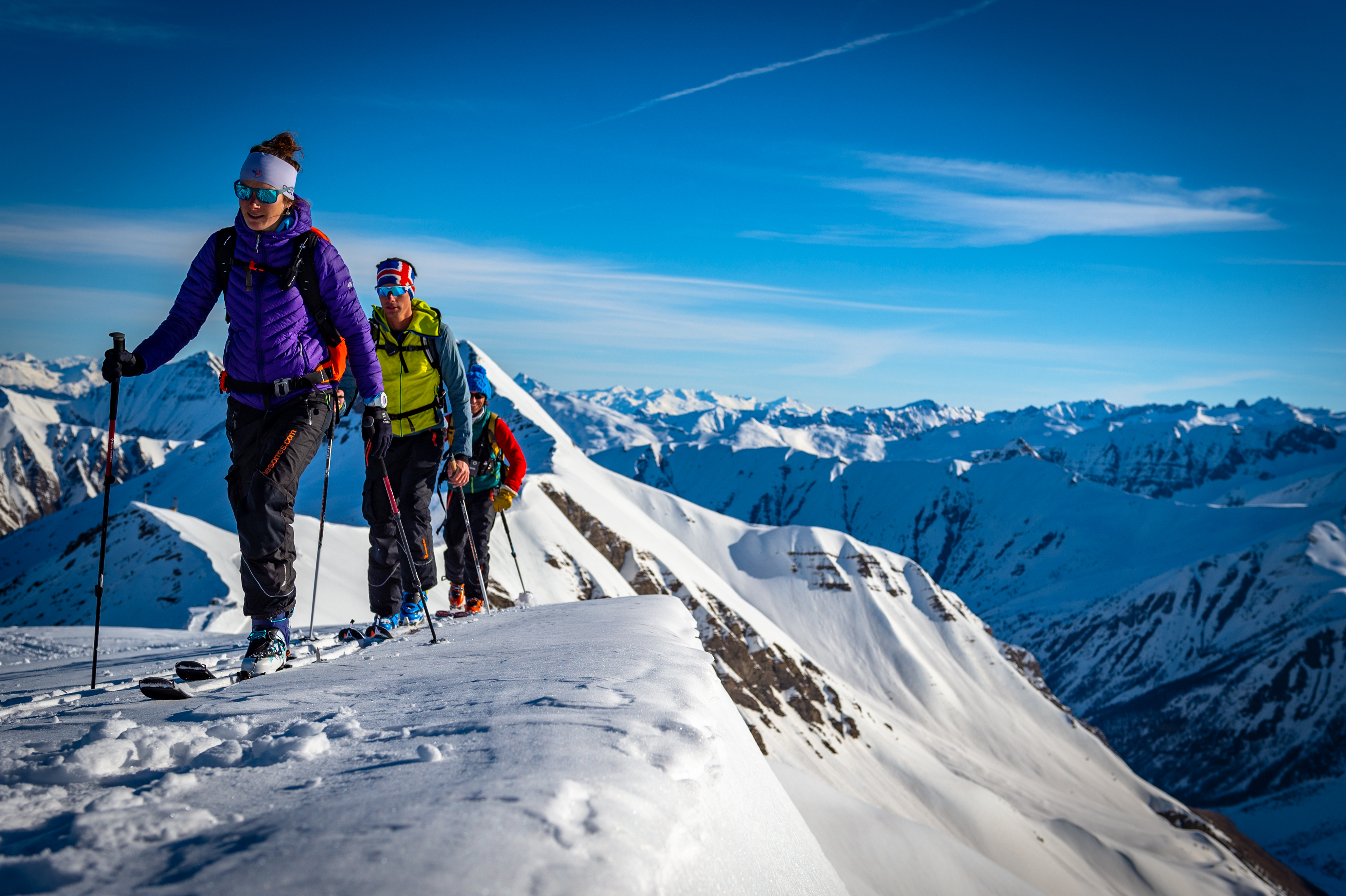 Les Orres Ski de rando - Agence Kros Remi Fabregue